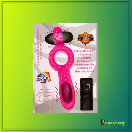 Couple Clitoris & Testicle Vibrator BV-019