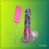 Crystal Lover Jelly Realistic Vibrator with Suction Cup RSV-065