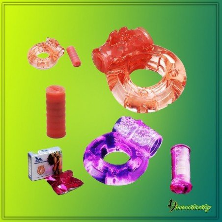 Cock Ring Vibrator 2pcs CR-001