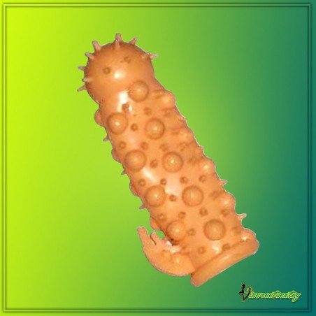 EXTENSIONS ENLARGER MEN SPIKE CONDOMS PES-018