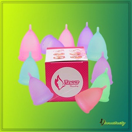 Feminine Hygiene Silicone Menstrual Moon Period Cup MPC-001