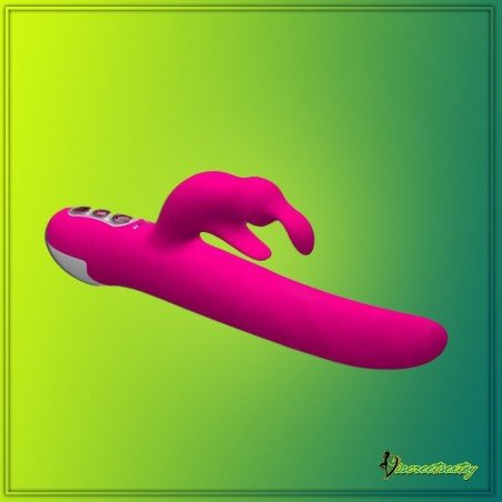 7 Speed Silicone Rabbit Vibrator- USB Rechargeable RV-025