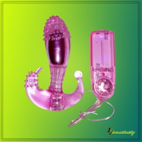 Triple Stimulatton Super Strong Soft Rabbit Vibrator RV-016
