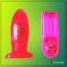 Crystal Anal Butt Plug Vibrating AD-013