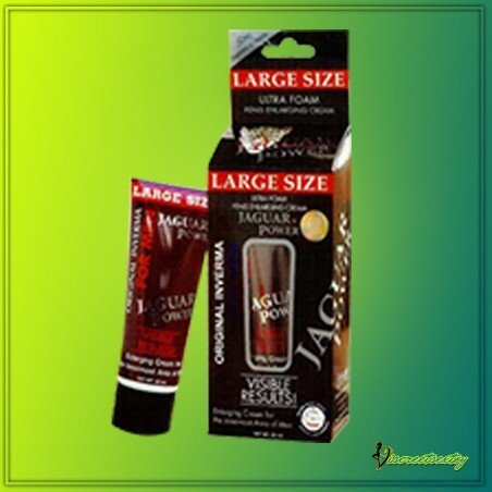 Jaguar Power Ultra Foam Penis Enlargement Cream 50ml PEC-001